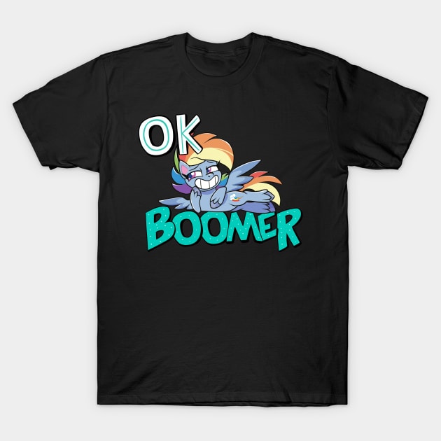 OK Boomer T-Shirt by Baja Gryphon